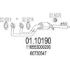 MTS 01.10190 Exhaust Pipe